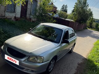 2007 Hyundai Accent ТагАЗ II, серебристый, 280000 рублей, вид 1