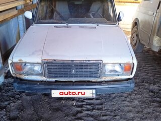 2007 Lada (ВАЗ) 2107, белый, 70000 рублей, вид 1