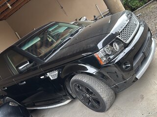 2010 Land Rover Range Rover Sport I Рестайлинг, чёрный, 1450000 рублей, вид 4