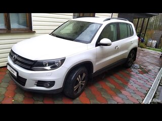2014 Volkswagen Tiguan I Рестайлинг, белый, 750000 рублей, вид 3