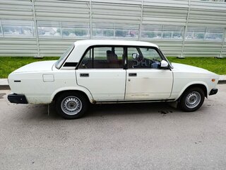 1989 Lada (ВАЗ) 2107, белый, 120000 рублей, вид 2