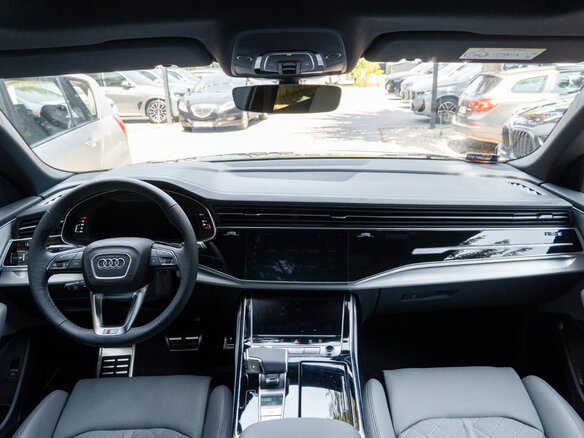 2025 Audi Q8 50 TDI I (4M) Рестайлинг, серебристый - вид 6