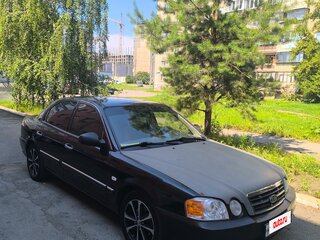 2004 Kia Magentis I Рестайлинг, чёрный, 360000 рублей, вид 3