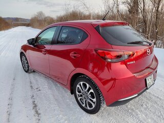 2019 Mazda 2 III (DJ) Рестайлинг, красный, 1450000 рублей, вид 5