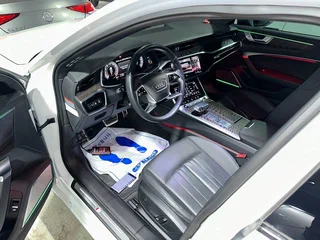 2021 Audi A6 45 TFSI V (C8), белый, 3900000 рублей, вид 4