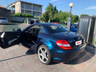 2005 Mercedes-Benz SLK-Класс 350 II (R171), синий, 1650000 рублей, вид 4