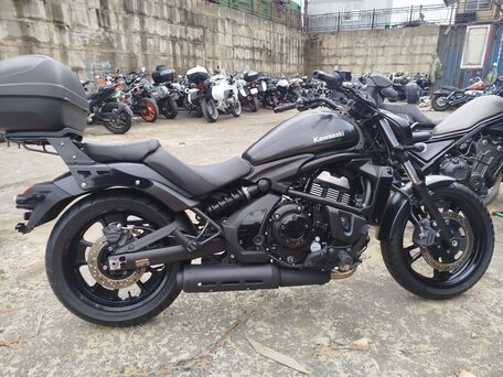 2015 Kawasaki EN650 Vulcan S, чёрный, 750000 рублей, вид 2