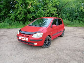 2004 Hyundai Getz I, красный, 180000 рублей, вид 3