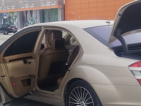 2007 Mercedes-Benz S-Класс 450 Long V (W221), бежевый, 1500000 рублей - вид 11
