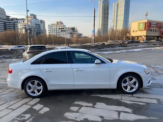 2015 Audi A4 IV (B8) Рестайлинг, белый, 1435000 рублей, вид 4