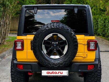 2021 Jeep Wrangler IV (JL), жёлтый, 5500000 рублей, вид 4