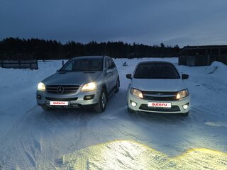 2007 Mercedes-Benz M-Класс 350 II (W164), голубой, 950000 рублей, вид 2