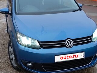 2013 Volkswagen Touran I Рестайлинг 2, синий, 1350000 рублей, вид 1