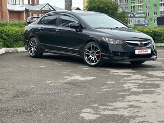 2007 Honda Civic VIII, чёрный, 740000 рублей, вид 4