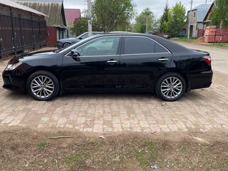 2016 Toyota Camry VII (XV50) Рестайлинг, чёрный, 2455000 рублей, вид 3