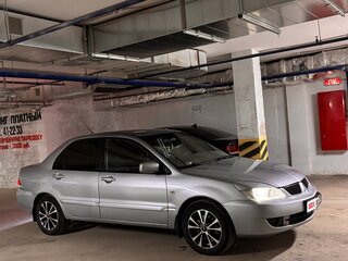 2007 Mitsubishi Lancer IX Рестайлинг, серебристый, 350000 рублей, вид 3