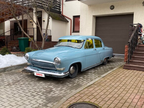 1967 ГАЗ 21 «Волга» 21Р, голубой, 370000 рублей