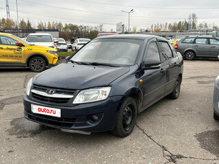 2012 Lada (ВАЗ) Granta I, синий, 180000 рублей, вид 1