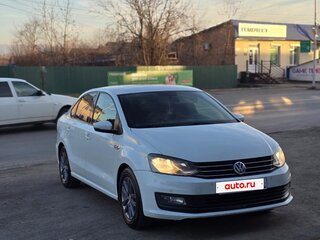 2019 Volkswagen Polo V Рестайлинг, белый, 1020000 рублей, вид 2
