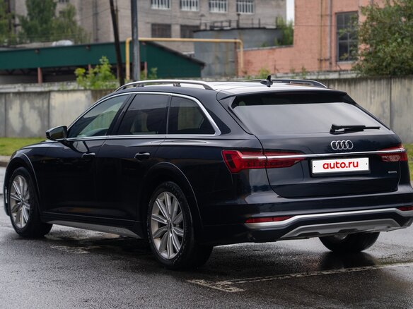 2020 Audi A6 allroad 45 TDI IV (C8), синий, 5450000 рублей - вид 7