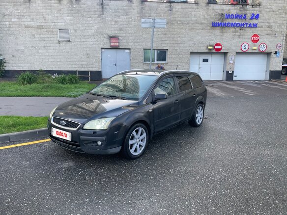 2005 Ford Focus II, чёрный