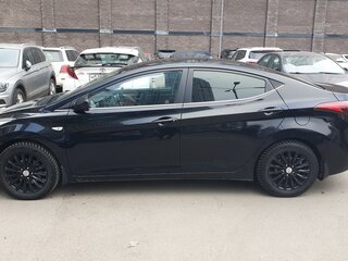 2014 Hyundai Elantra V (MD) Рестайлинг, чёрный, 900000 рублей, вид 4