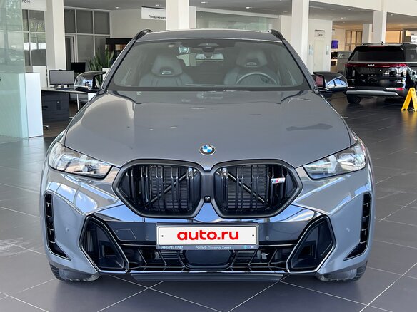 2024 BMW X6 M60i III (G06) Рестайлинг, серый, 16290000 рублей - вид 2