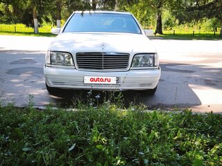 1996 Mercedes-Benz S-Класс 420 Long III (W140) Рестайлинг, белый, 1650000 рублей, вид 1