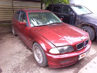 1998 BMW 3 серии 318i IV (E46), красный, 377000 рублей, вид 1