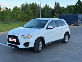 2015 Mitsubishi ASX I Рестайлинг, белый, 1200000 рублей, вид 3