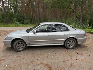 2007 Hyundai Sonata ТагАЗ IV (EF) Рестайлинг, серебристый, 435000 рублей, вид 5