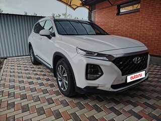 2018 Hyundai Santa Fe IV, белый, 3000000 рублей, вид 2