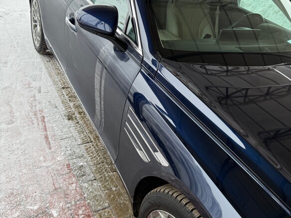 2021 Genesis G80 II, синий, 5600000 рублей - вид 12