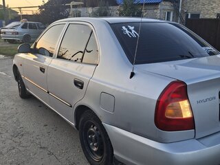 2006 Hyundai Accent ТагАЗ II, серый, 290000 рублей, вид 4
