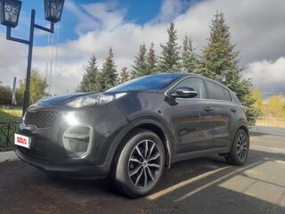2018 Kia Sportage IV, чёрный, 1730000 рублей, вид 4
