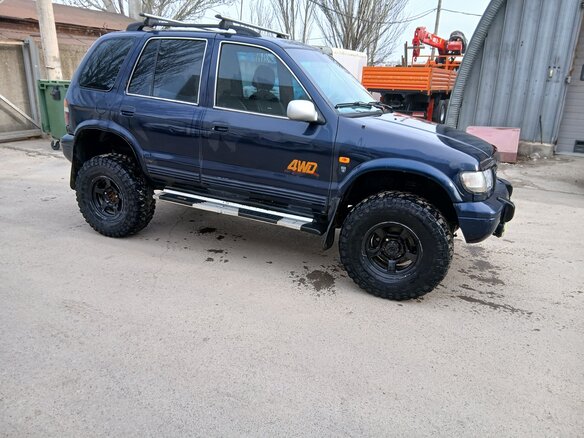 1998 Kia Sportage I, синий, 420000 рублей - вид 12