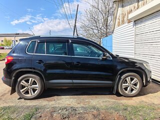 2008 Volkswagen Tiguan I, чёрный, 950000 рублей, вид 4