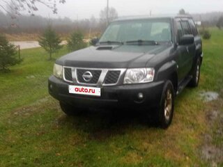 2006 Nissan Patrol V (Y61) Рестайлинг, чёрный, 1500000 рублей, вид 2