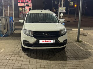 2022 Lada (ВАЗ) Largus I Рестайлинг, белый, 1150000 рублей, вид 4