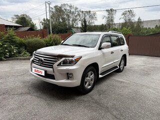 2014 Lexus LX 570 III Рестайлинг, белый, 5300000 рублей, вид 1