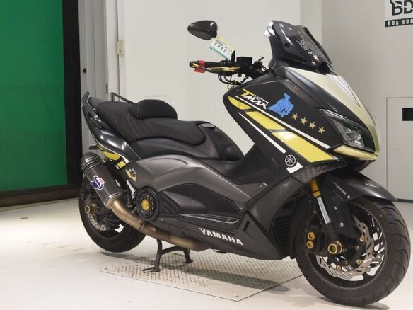 2015 Yamaha TMAX, чёрный - вид 1