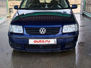 2000 Volkswagen Polo III Рестайлинг, синий, 360000 рублей, вид 2