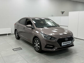2018 Hyundai Solaris II, коричневый, 1100000 рублей, вид 3