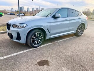 2021 BMW X4 20i II (G02) Рестайлинг, серый, 5300000 рублей, вид 3