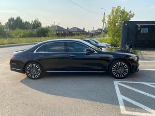 2021 Mercedes-Benz S-Класс 450 Long 4MATIC VII (W223), чёрный, 8450000 рублей, вид 2