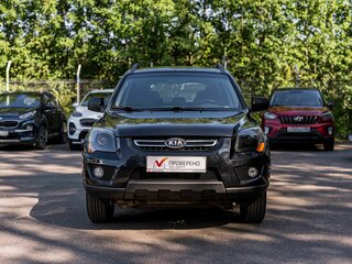 2008 Kia Sportage II Рестайлинг, чёрный, 659001 рублей, вид 3