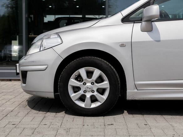 2013 Nissan Tiida I Рестайлинг, серебристый - вид 8
