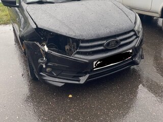 2020 Lada (ВАЗ) Granta I Рестайлинг, чёрный, 600000 рублей, вид 4
