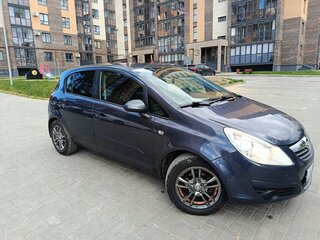 2007 Opel Corsa D, синий, 355000 рублей, вид 3