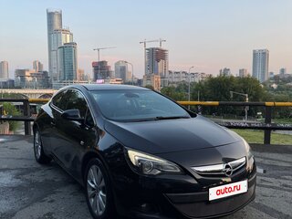 2012 Opel Astra GTC J Рестайлинг, чёрный, 990000 рублей, вид 1